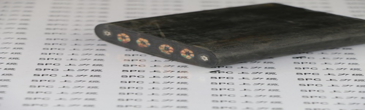 YGCB-VFRPG硅橡膠絕緣耐油護(hù)套鋼絲加強(qiáng)屏蔽扁電纜  SPCFLAT-SR-CCVG硅橡膠扁電纜
